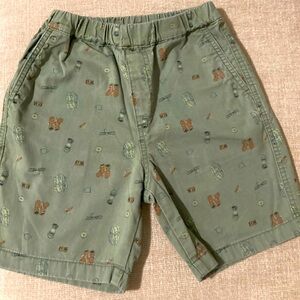 🧸Uniqlo Kid’s  Green Casual Shorts
Size: 5/6